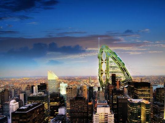 Dragonfly - projeto conceito de fazenda vertical em NY