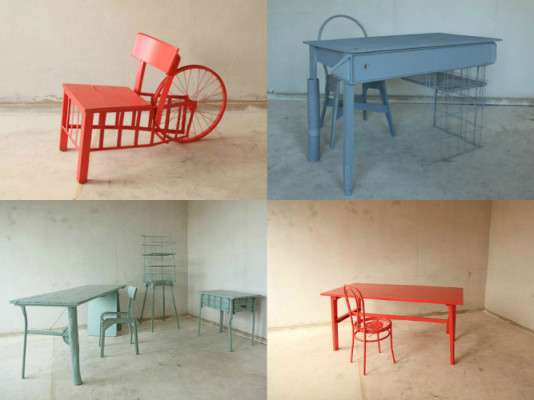 Holandês reaproveita sucata