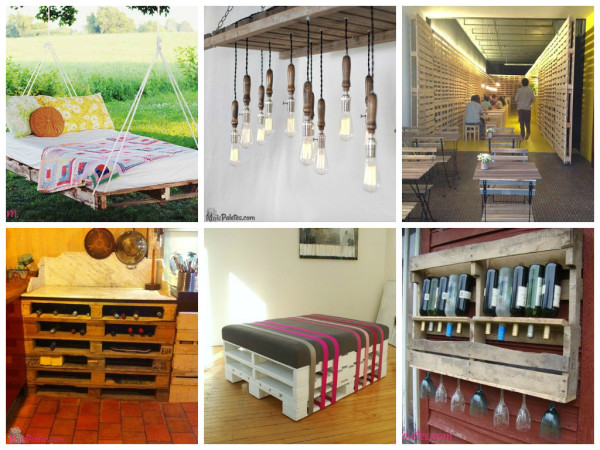 dicas para reutilizar paletes de madeira