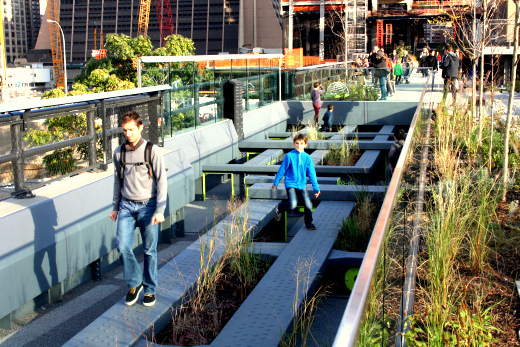 parque high line crianças
