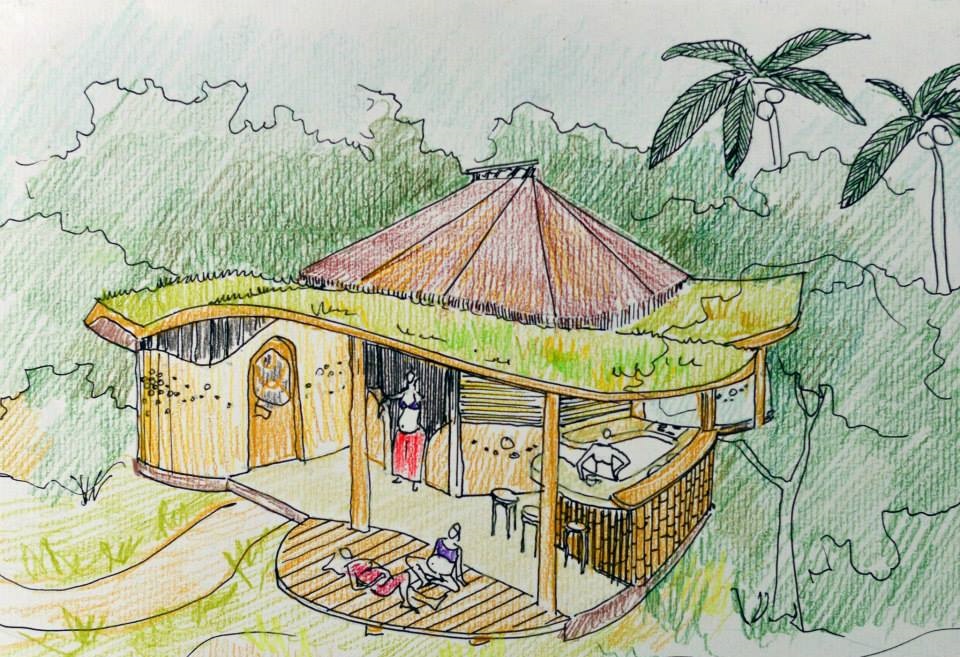 Projeto ecológico para um centro de gestantes na Bahia