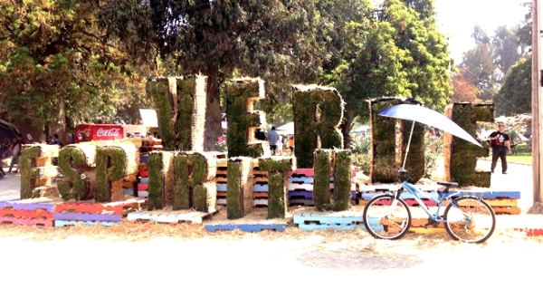 Espírito verde no Lollapalooza Chile 