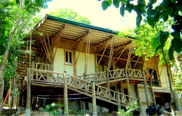 casa de bambu em Parque Estadual de Niterói