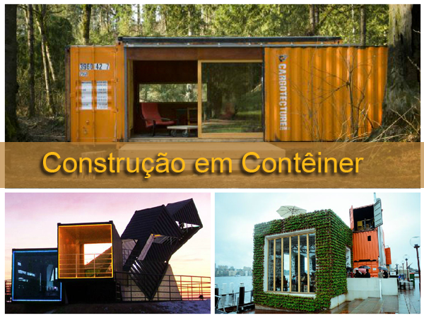 construção em container