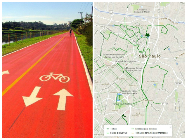 Google Maps Ciclovia