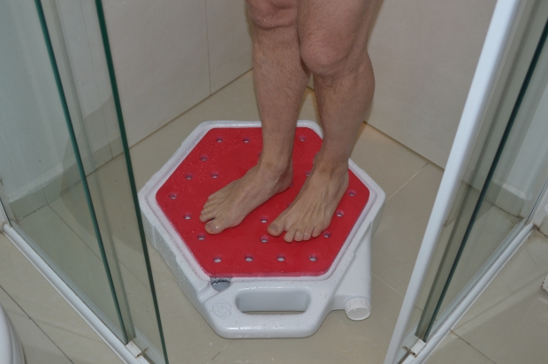 aguawell - equipamento para reaproveitar a água do chuveiro