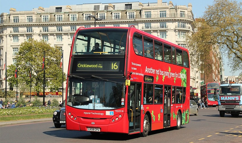 londres bus eletrico versão ecológica