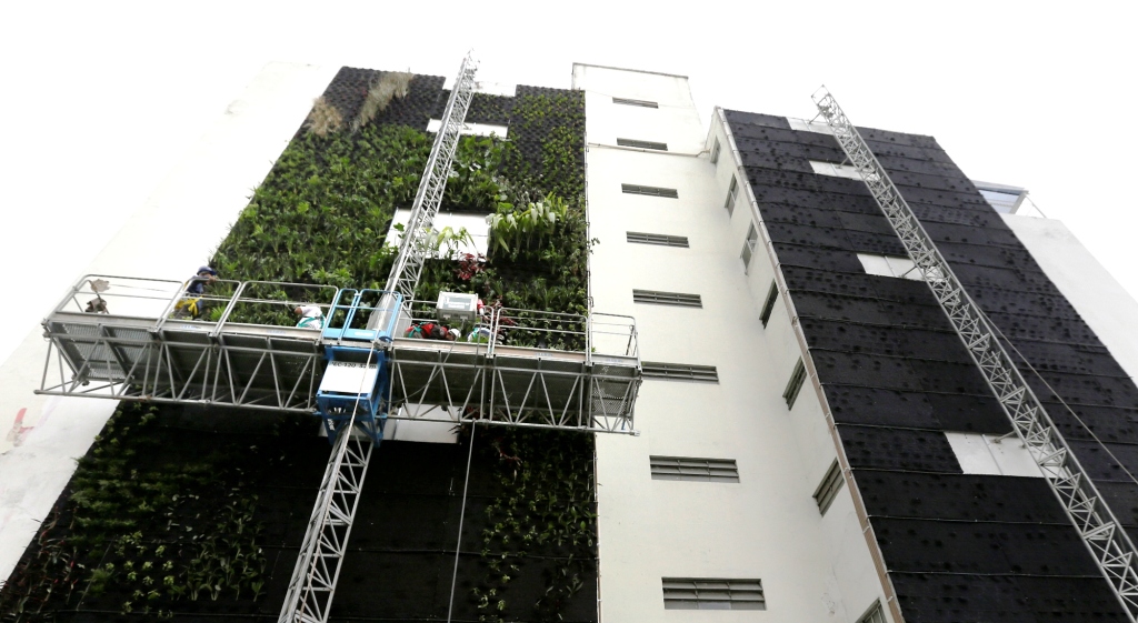  jardins verticais em São Paulo