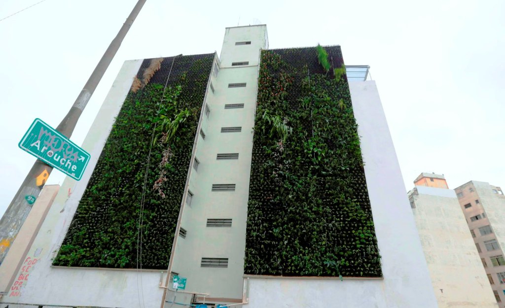  jardins verticais em São Paulo