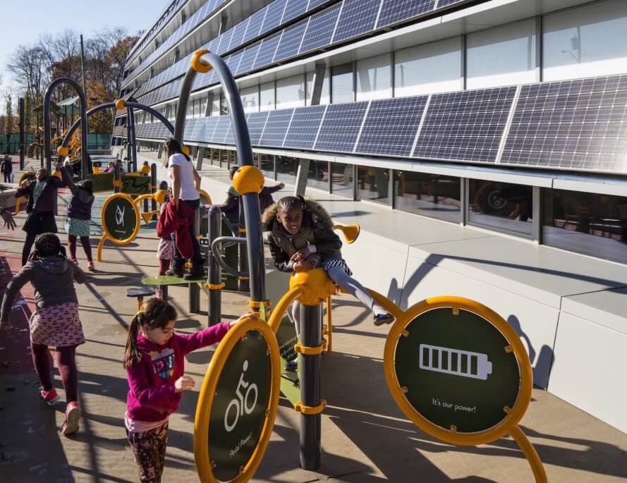 Escola sustentável em Nova Iorque