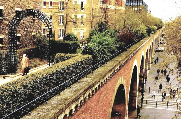 jardim suspenso em Paris