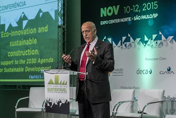 Especialista da ONU abre a Expo Arquitetura Sustentável 2015