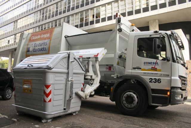 coleta automatizada de resíduos em porto alegre