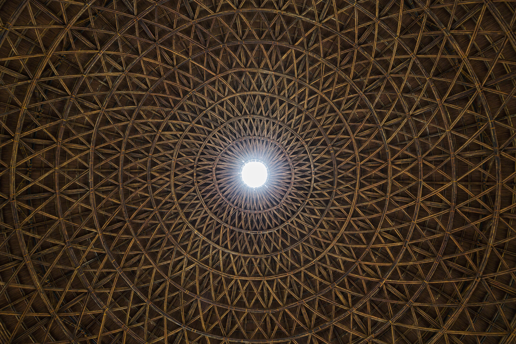 Cúpula de Bambu  Vo Trong Nghia  (9)