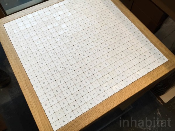 feira de móveis milão teclado reutilizado