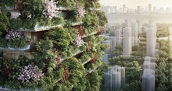 Primeira floresta vertical da China