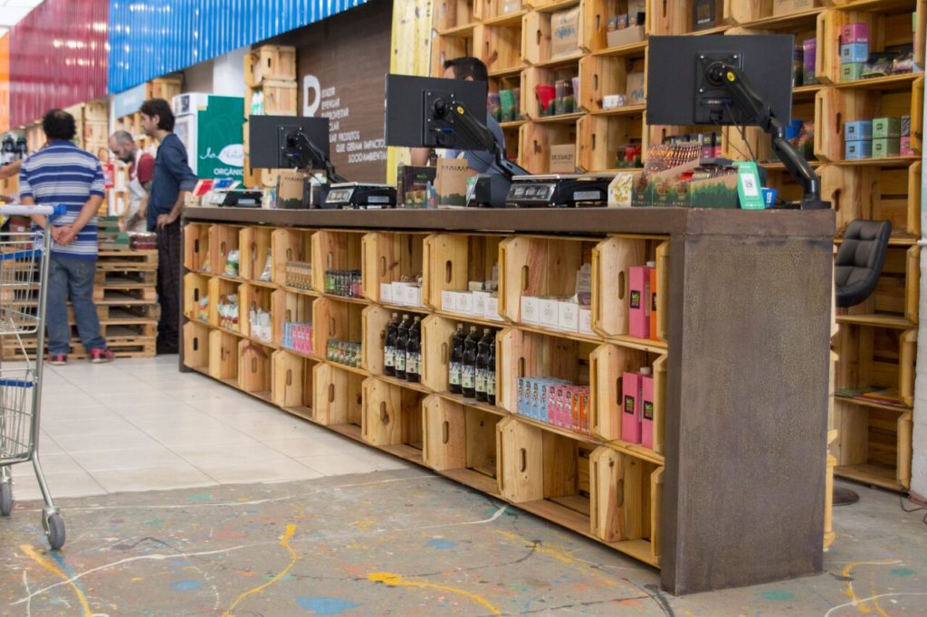 Supermercado 100% orgânico