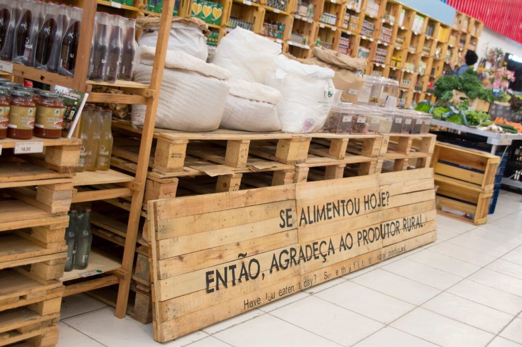 Supermercado 100% orgânico