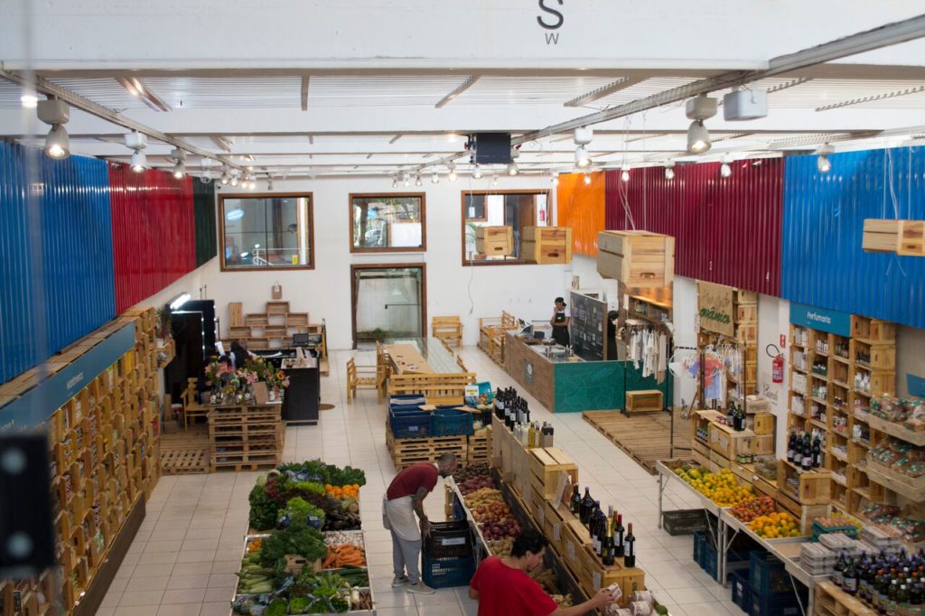 Supermercado 100% orgânico