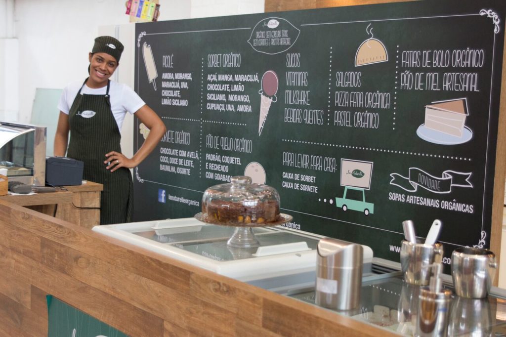 Supermercado 100% orgânico