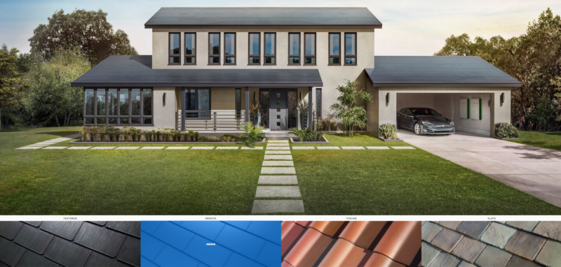 Telhado solar da Tesla