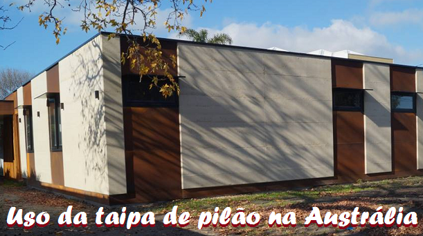 uso da taipa de pilão na austrália