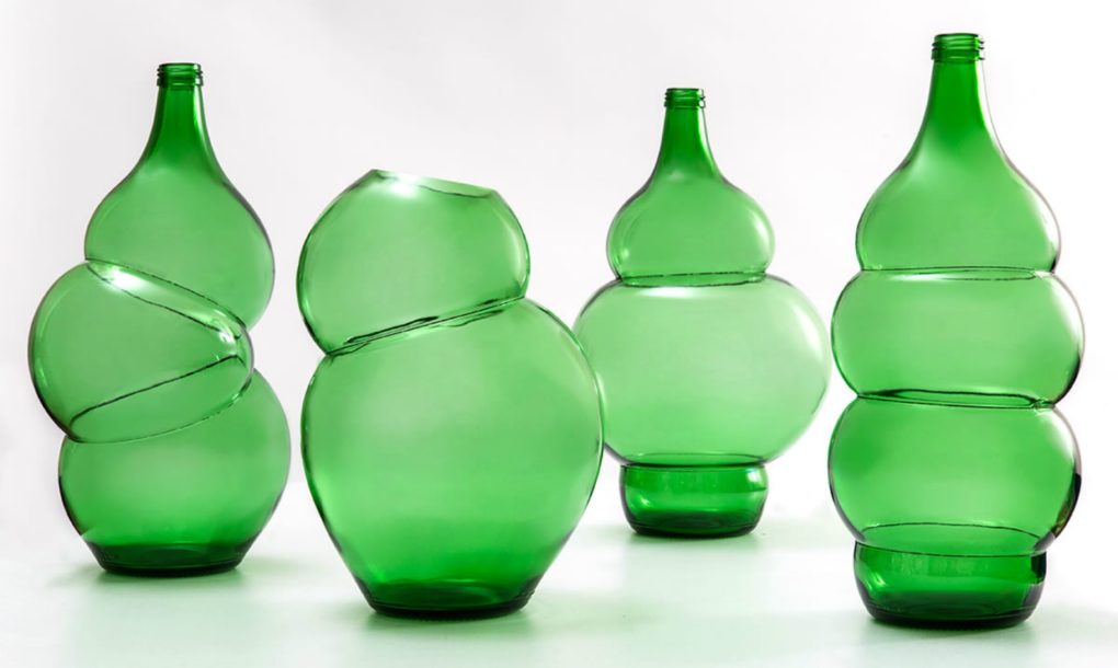 designer holandês garrafas de vidro