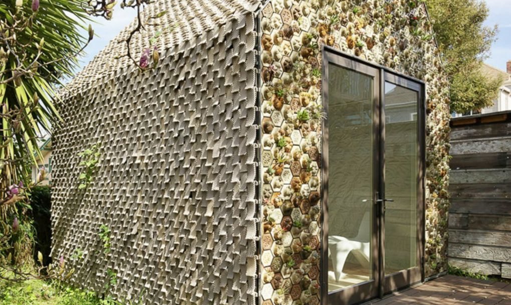 pequena casa impressa em 3d