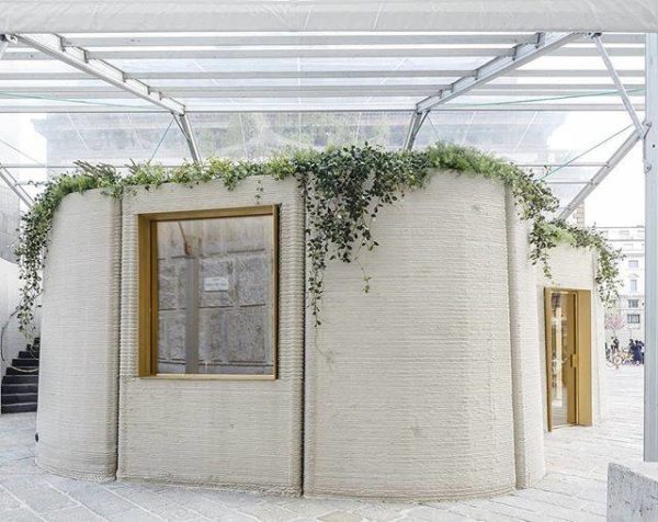 3D Housing 05 telhado verde