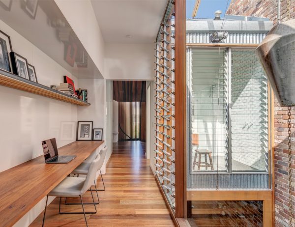 casa autossustentavel interior