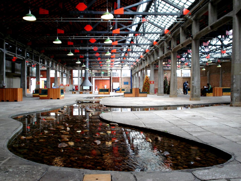 espelho d agua sesc-pompeia