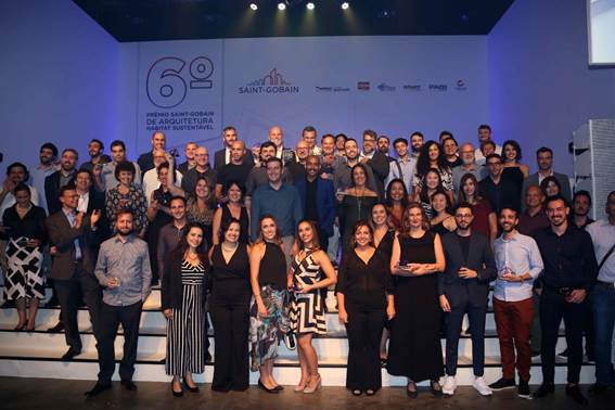 Vencedores do 6º Prêmio Saint-Gobain de Arquitetura