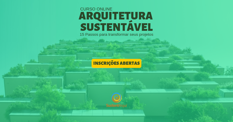 curso arquitetura sustentável online