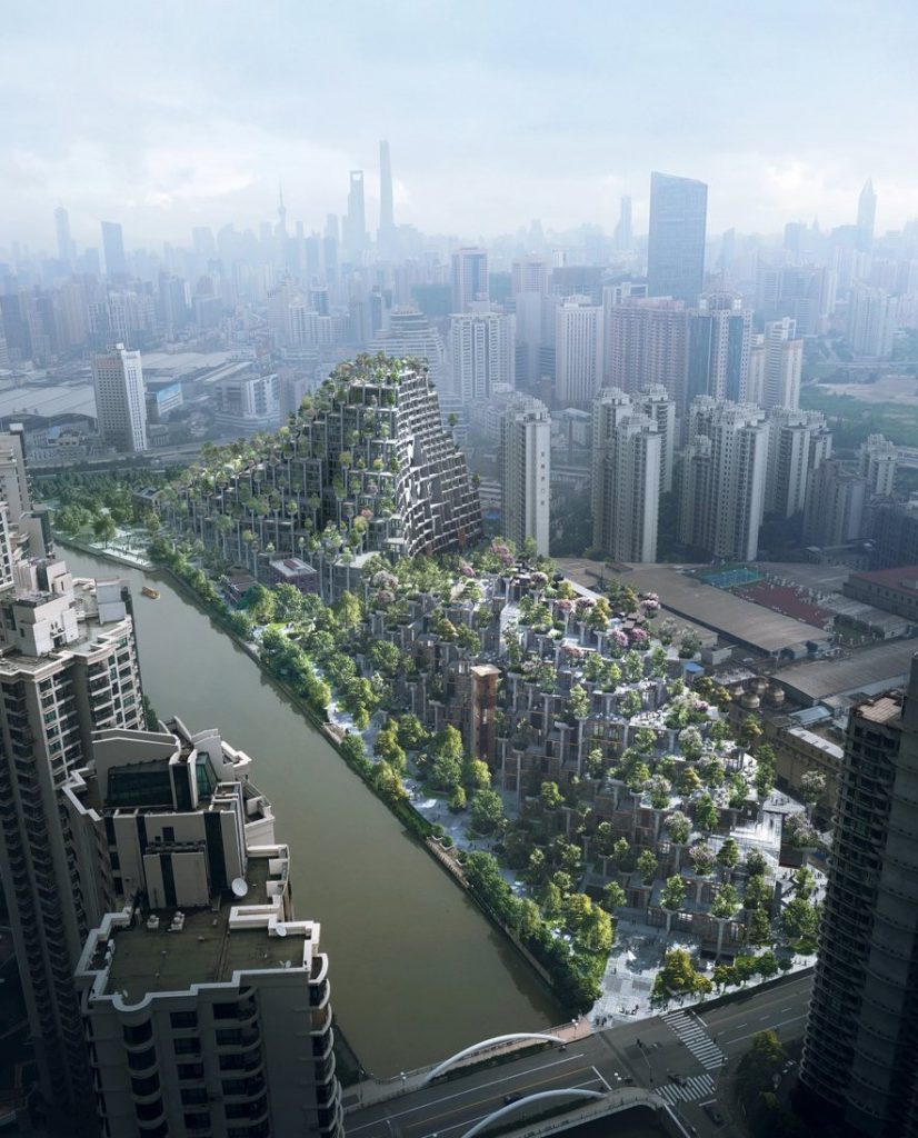 edifícios verdes favoritos da Vogue