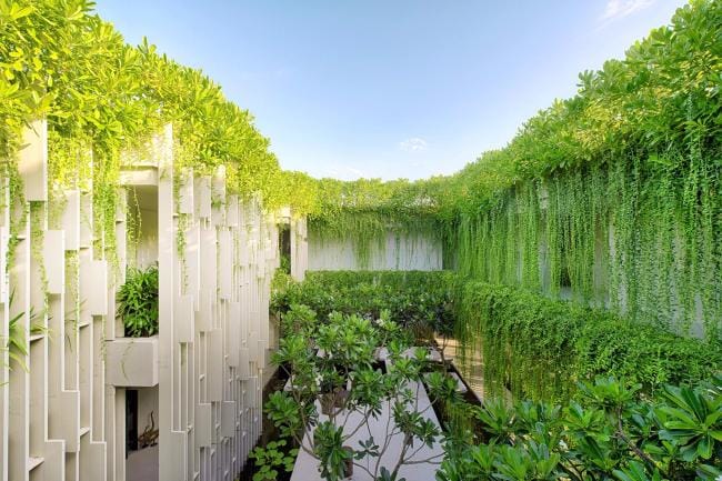 edifícios verdes favoritos da Vogue