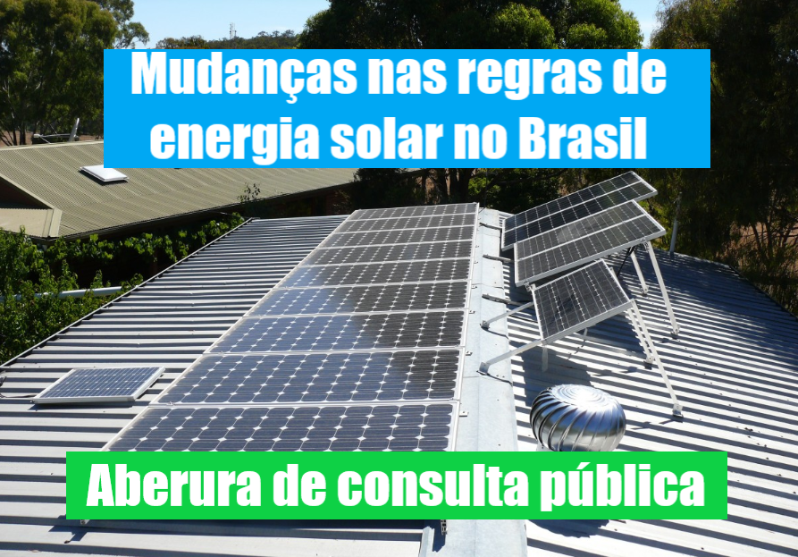 Mudança nas regras da energia solar: Proposta da Aneel pode reduzir potencial de economia do brasileiro