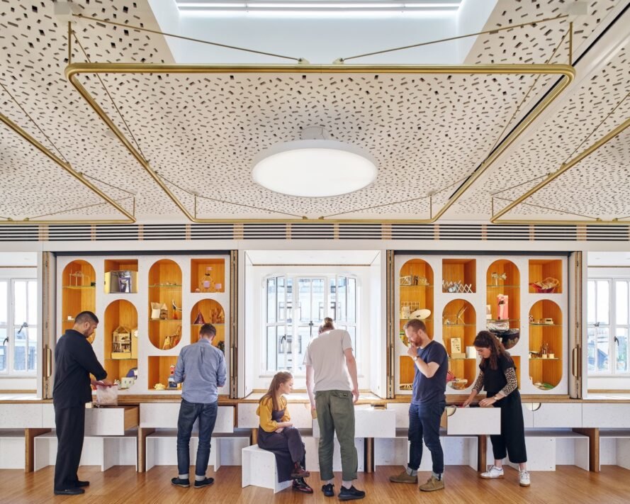 Centro de aprendizado de arquitetura em Londres