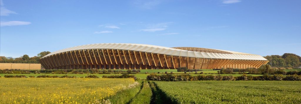 Eco Park Stadium Zaha Hadid