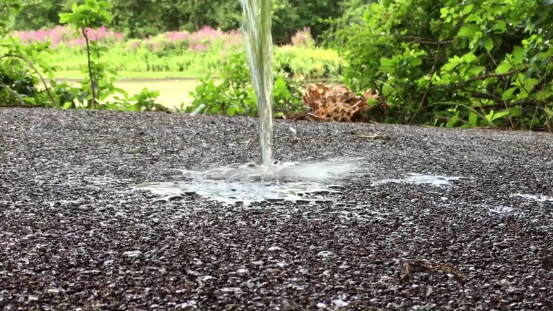 pavimentos permeáveis contra enchentes