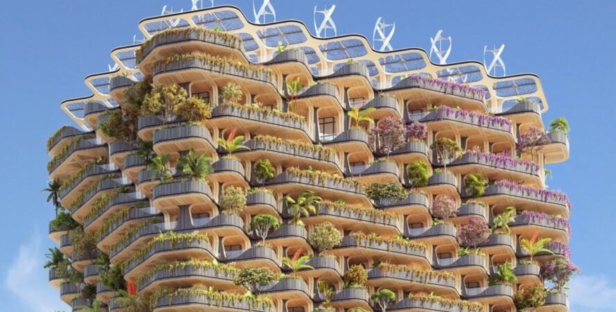 THE-RAINBOW-TREE - EDIFICIO BIOCLIMATICO DE MADEIRA