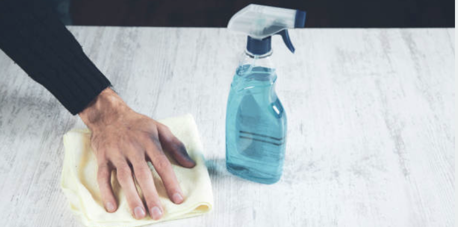 limpeza de superfícies - coronavírus