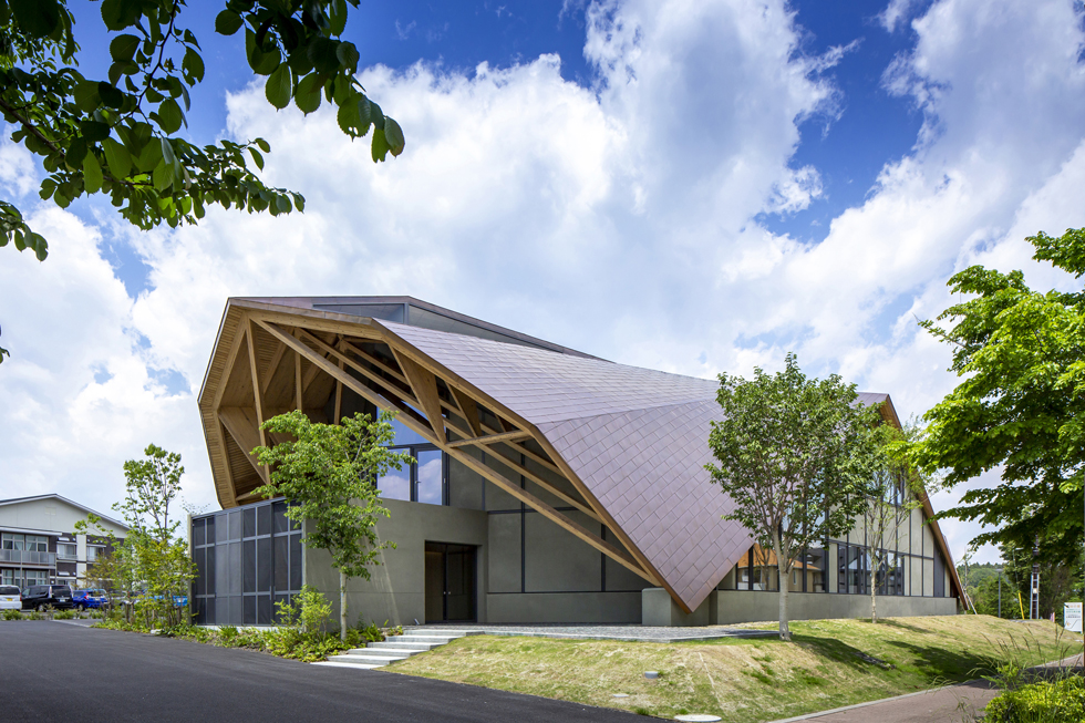 Telhado em madeira engenheirada 