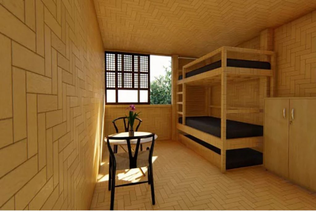 casa de bambu nas Filipinas 