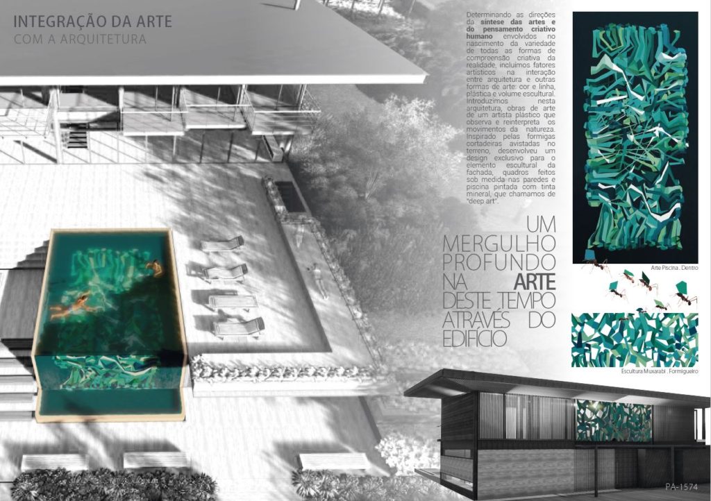 piscina arte MAVIGNIER ATELIER OR