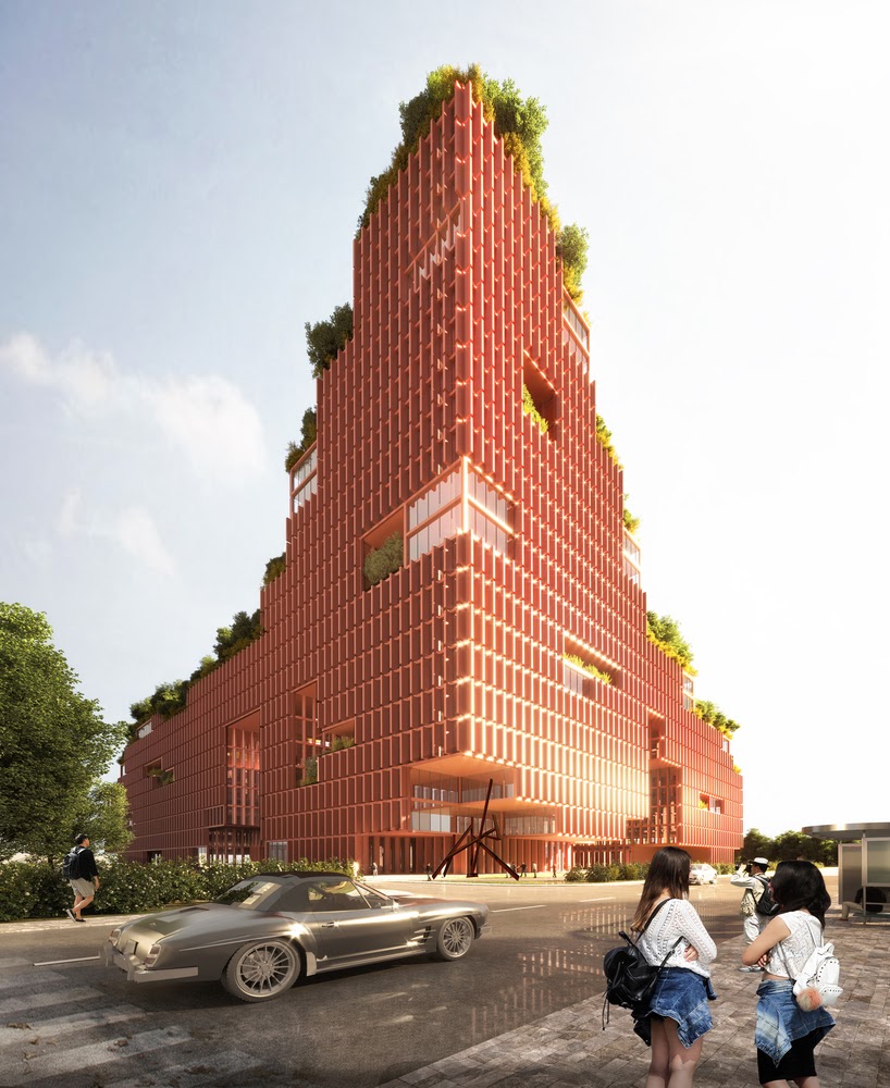 Centro de Reabilitação distrito de Longhua em Shenzhen na China - Arquiteto Stefano Boeri.