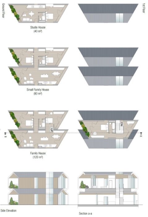casas biofílicas inspiradas nas colmeias