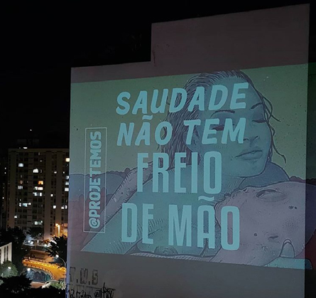 saudade não tem freio de mao