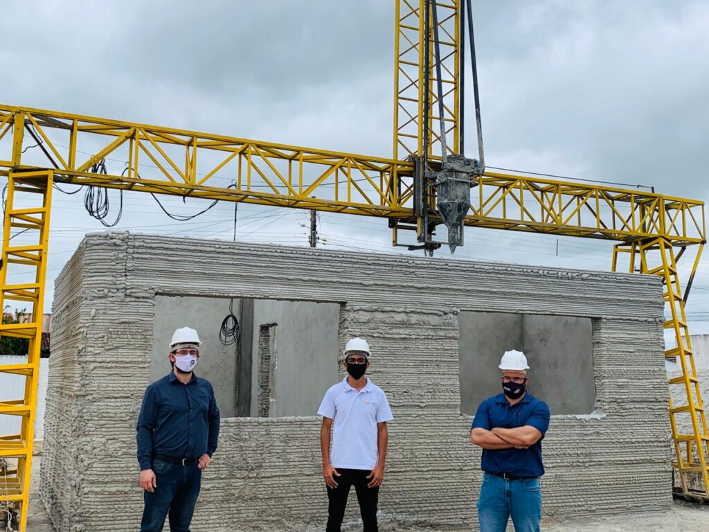 Primeira casa impressa em 3D no Brasil fica no Nordeste