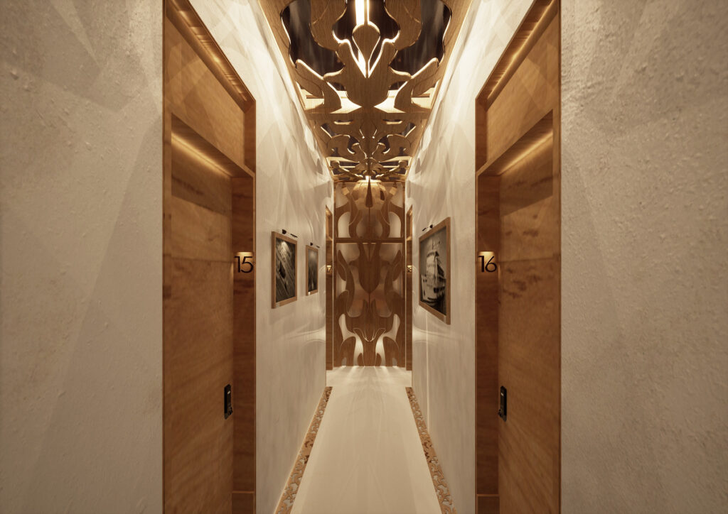 arquitetura saudável corredor