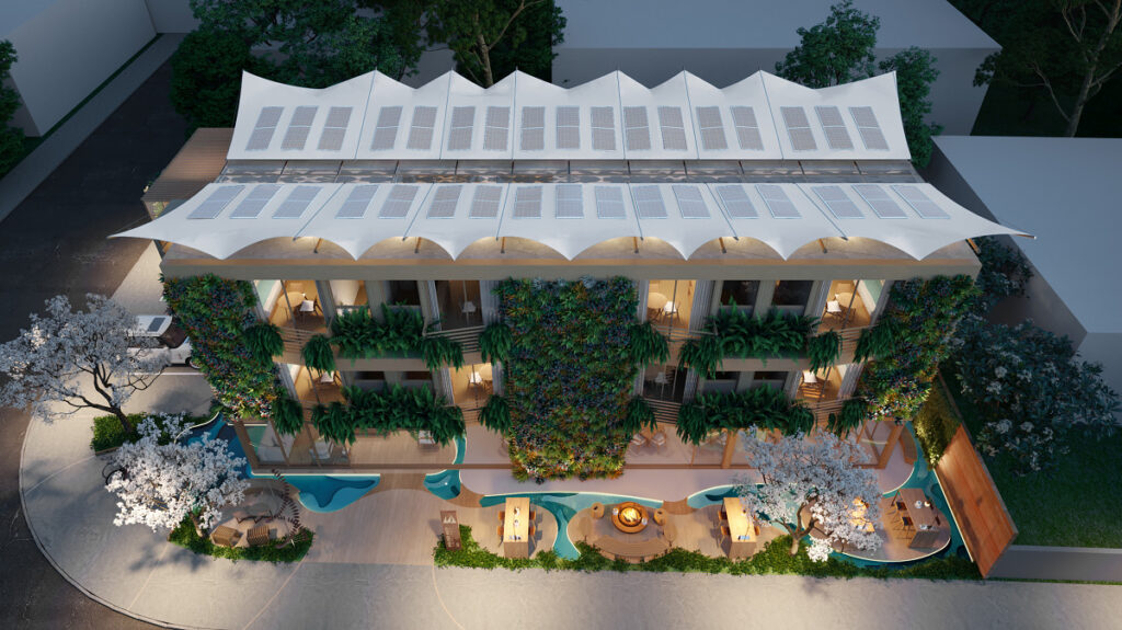 projeto de arquitetura saudável fachada